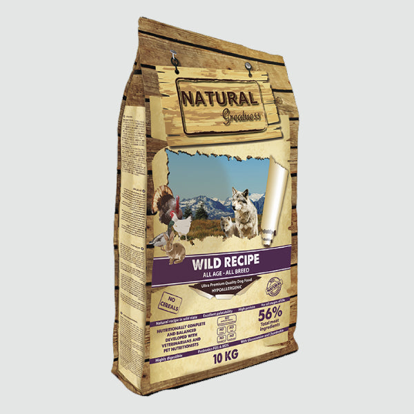 Natural Greatness - Receta salvaje 10 kg