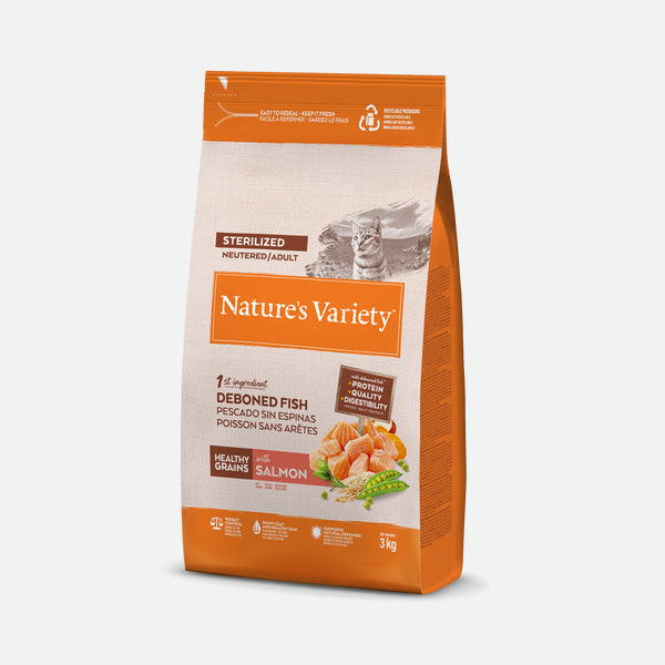 Nature's Variety Healthy Grains Sterilized Salmon -3 kg
