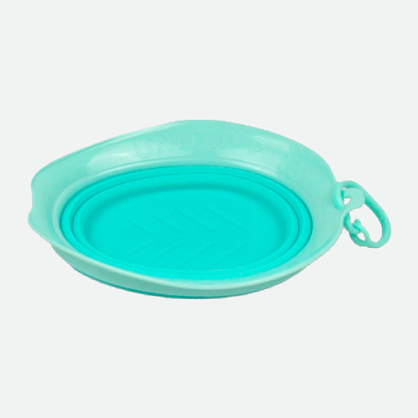 Bebedero plegable Leaf Bowl Verde - 250 ml.