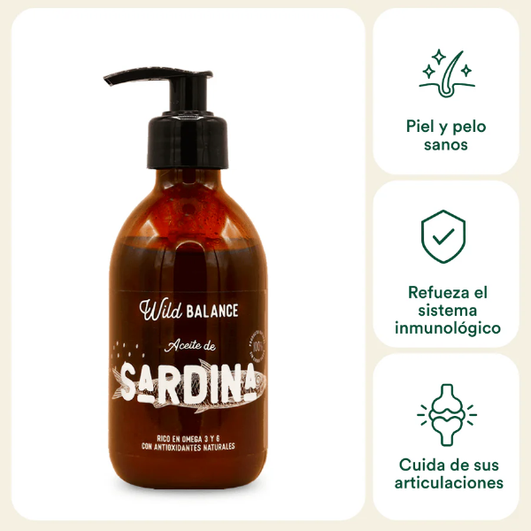 Aceite de sardina Wild Balance