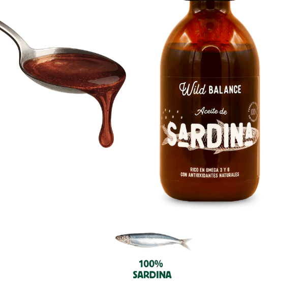 Aceite de sardina Wild Balance