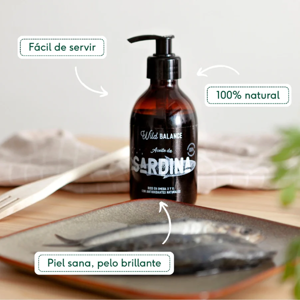 Aceite de sardina Wild Balance