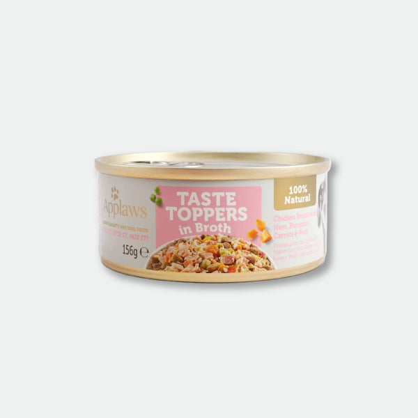 Applaws Taste Toppers Pollo con jamón y verduras - 156 gr.