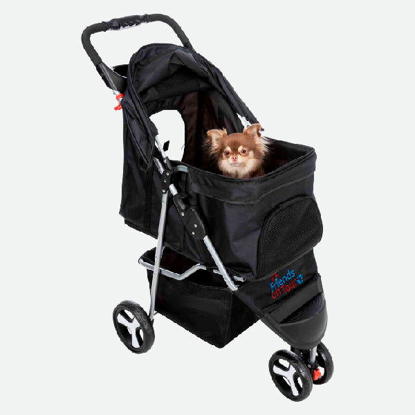 Carricoche de paseo - Negro