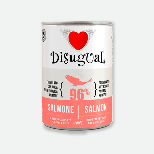 Disugual salmón monoprotéico - Lata 400 gr.