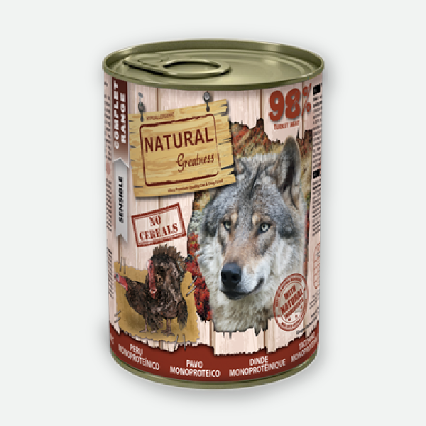 Natural Greatness Pavo monoprotéico - 400 gr.