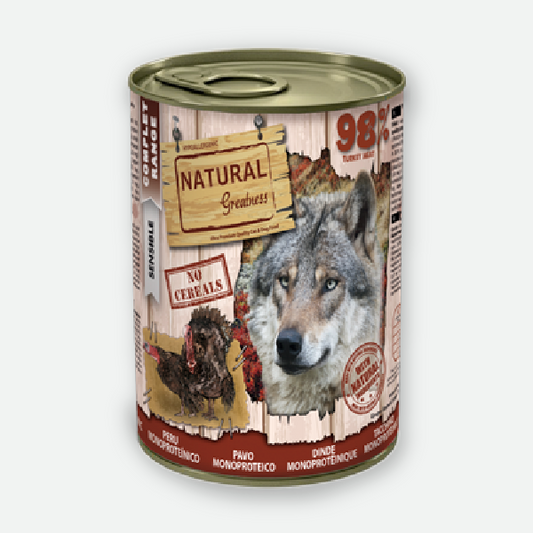 Natural Greatness Pavo monoprotéico - 400 gr.