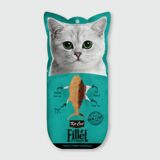 Kit Cat FilletFresh Atún y fibra - 30 gr.