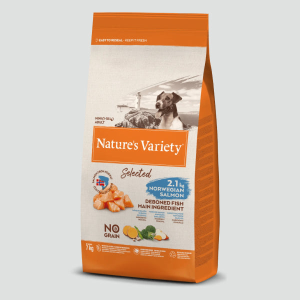 Nature's Variety - Selected mini Salmón noruego