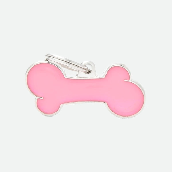 Placa identificativa Myfamily Pink XL Bone