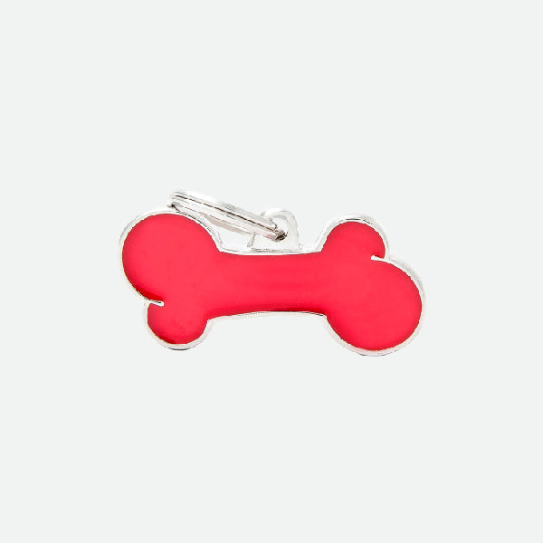 Placa identificativa Myfamily Red Big Bone