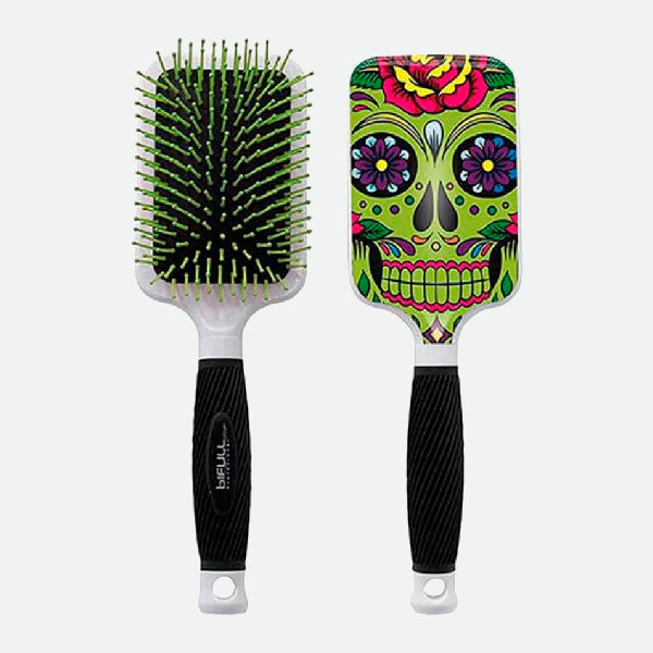 Cepillo calavera verde