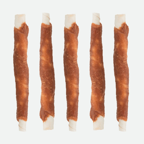 Pack: 5 rollitos de conejo 17 cm