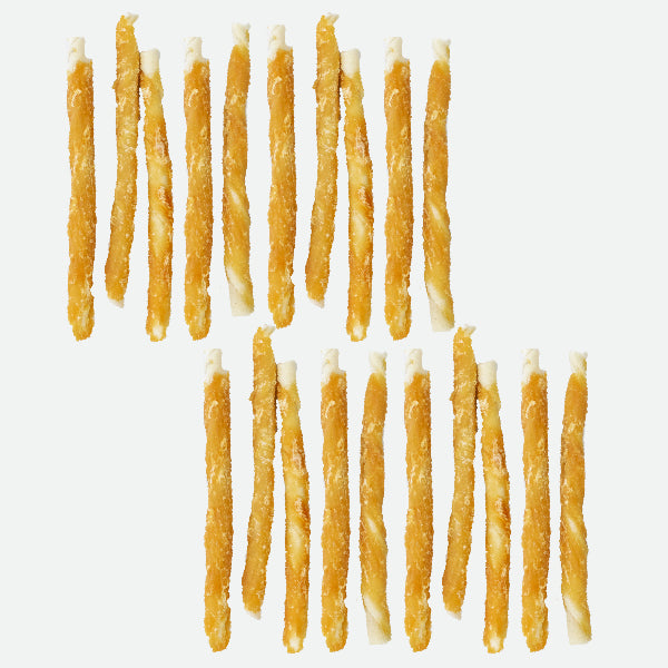 Pack: 20 rollitos de pollo 12 cm