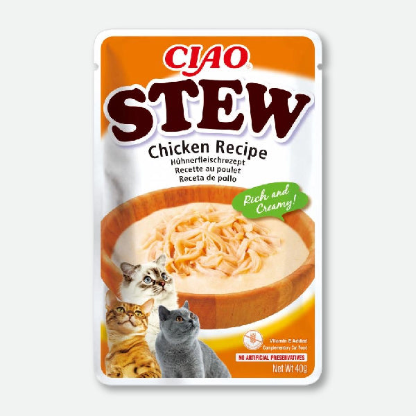 Ciao Stew Guiso con pollo - 40 gr.