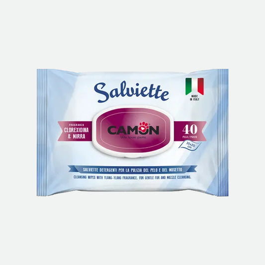 Toallitas refrescantes con clorhexidina - 40 uds.