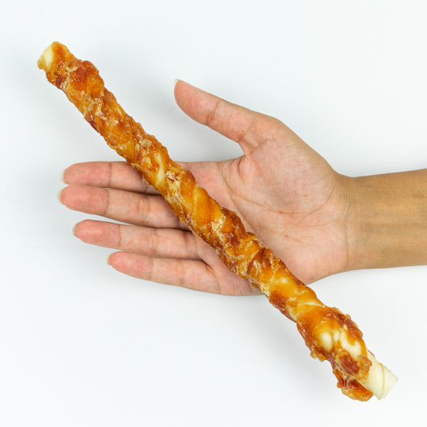 Rollito de pollo y piel de vacuno - Snackbar Vidanimal