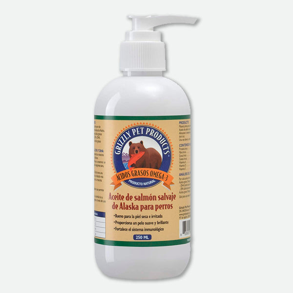 Aceite de salmón Grizzly - Snackbar Vidanimal