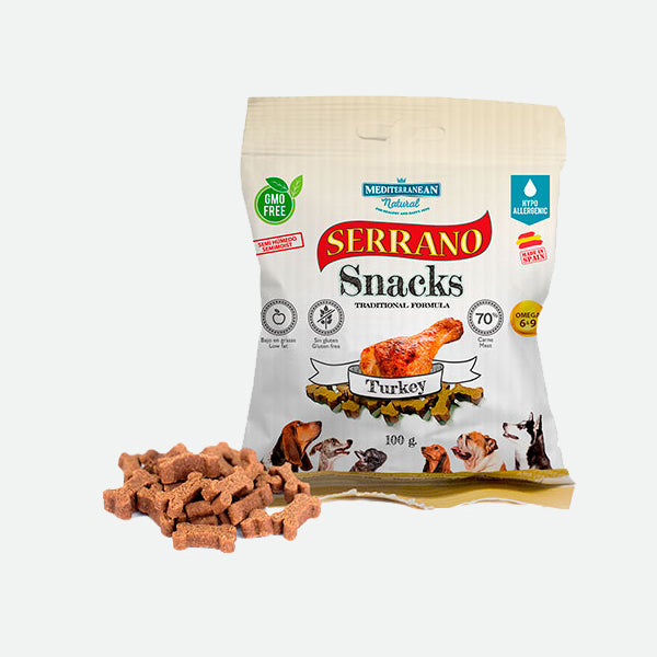 Serrano snacks - Snackbar Vidanimal