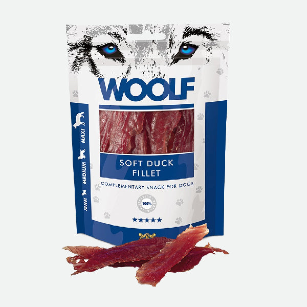 Woolf Snacks Filete tierno de pato - Snackbar Vidanimal