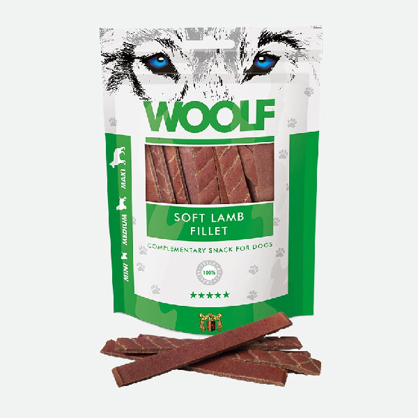 Woolf Snacks Filete tierno de cordero - Snackbar Vidanimal