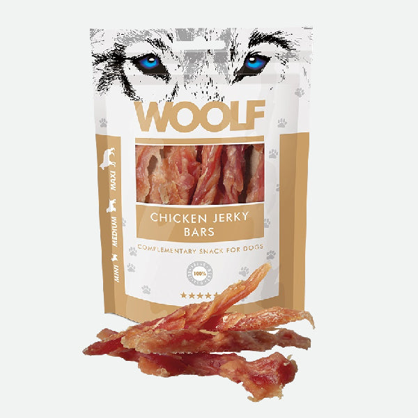 Woolf Snacks Tiras pechuga pollo - Snackbar Vidanimal