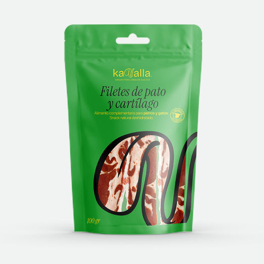 Kanalla Filetes de pato y cartílago - 100 gr.