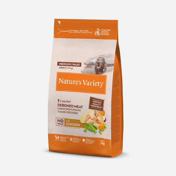 Nature's Variety No Grain Adult Medium/Maxi Chicken -  3 kg