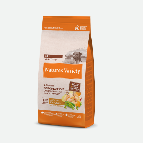Nature's Variety No Grain Adult Mini Free Range Chicken - 7 kg