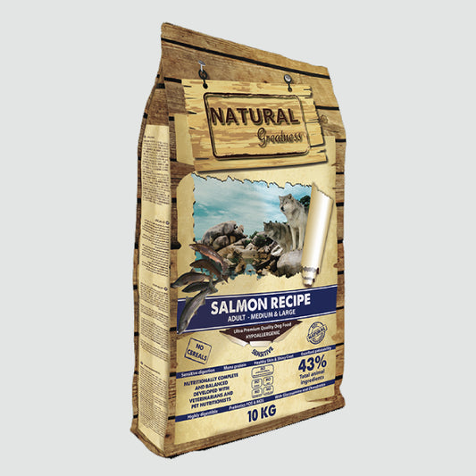 Natural Greatness - Receta de salmón 10 kg