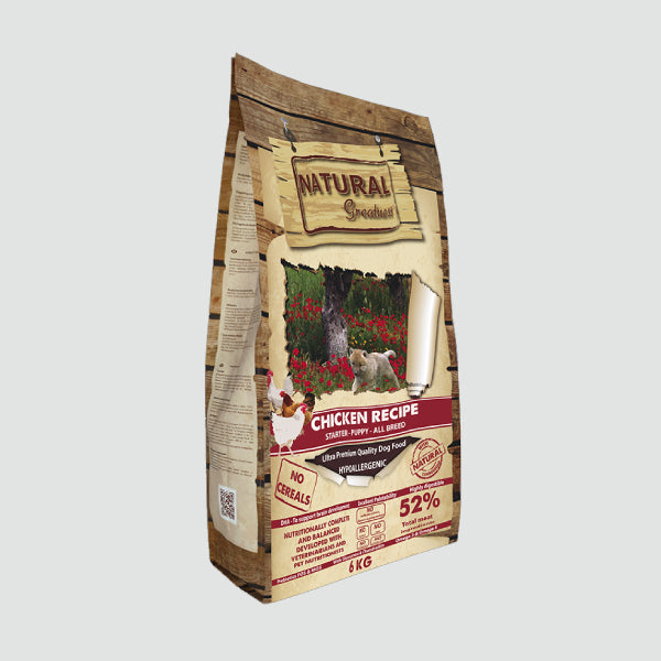 Natural Greatness - Chicken recipe 6 kg Puppy starter