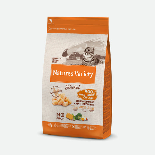 Nature's Variety No Grain Sterilized Free Range Chicken - 3 kg