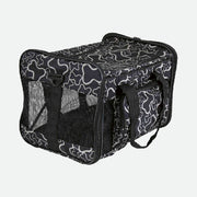 Adriana Black Nylon Carrier Bag - 26 x 27 x 42 cm