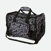Adriana Black Nylon Carrier Bag - 26 x 27 x 42 cm