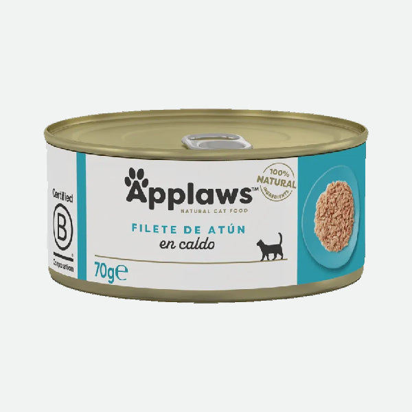 Applaws Filete de atún en caldo - 70 gr.