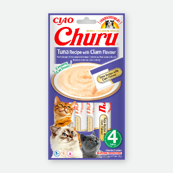 Churu Tuna with Clams Recipe - 4 x 14 gr.