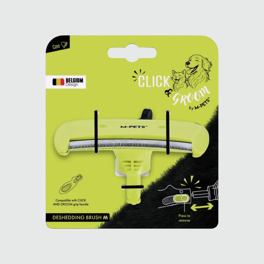 M-Pets Click and Groom Cabezal Deslanador - M