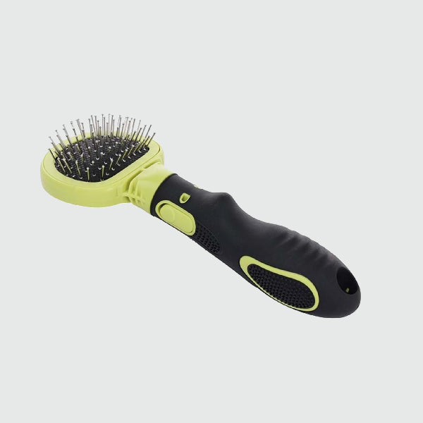 M-Pets Click and Groom Cepillo de masaje - S