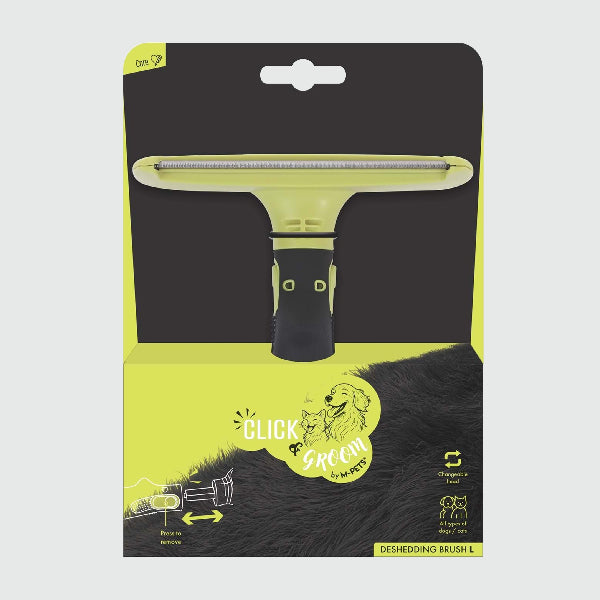 M-Pets Click and Groom Deslanador - L