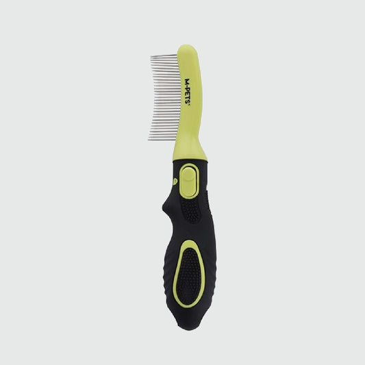 M-Pets Click and Groom Peine curvo - S
