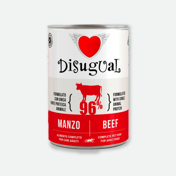 Disugual beef monoprotein - 400g can.
