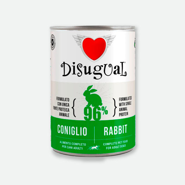 Disugual conejo monoprotéico - Lata 400 gr.