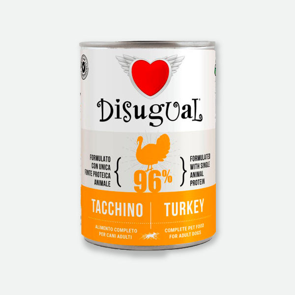 Disugual monoprotein turkey - Can 400 gr.