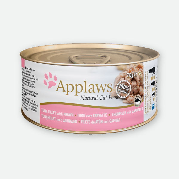 Applaws Tuna fillet with shrimp - 70 gr.