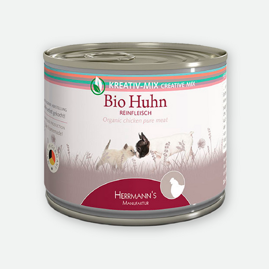 Herrmann's BIO pura carne de pollo orgánica - 200 gr./400 gr.