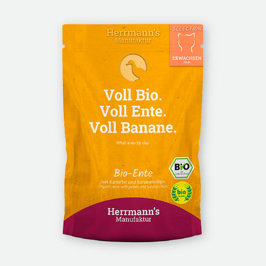 Herrmann's BIO pato y patata - 100 gr.