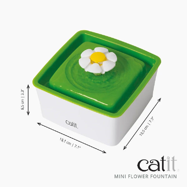 Catit mini Flower Fountain fuente para gatos - 1,5 L