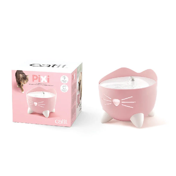 Catit PIXI Fuente para Gatos 2,5 L - Rosa