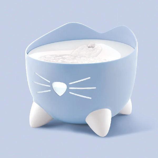 Catit PIXI Fuente para Gatos 2,5 L - Azul