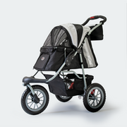 Carricoche de paseo InnoPet Comfort EFA Eco - Negro y plata